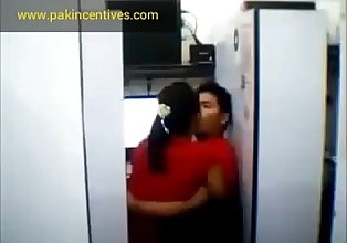Desi Girl Kissing With Boyfriend In Her Home