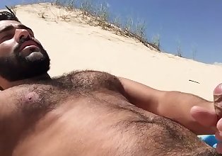 cumming on the dunes