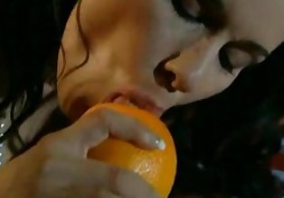 Young babe orange blowjob, great cocksucker, anal in great ass by mirjana