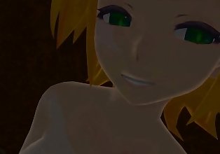 MMD-Sneaky sex with TDA Rin