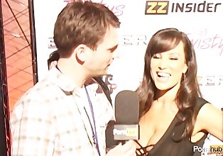 PornhubTV Lisa Ann Interview at 2012 AVN Awards