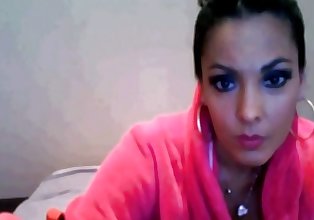 Nina Mercedez Playing On Webcam