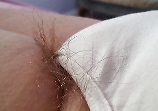 long pubis cheveux La pendaison À partir de Wifes pantys Pieds