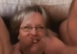 Thick Busty MILF and a Group of Young Men (Compilation)
