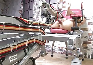 minyon Japon esmer alır dövülerek tarafından bir Siktir et makine