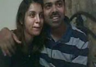 indiase paar Op Webcam