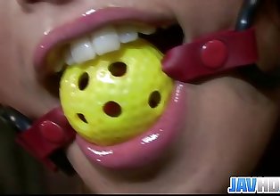 Pretty Rumika gets kinky and fucking with a toy dick