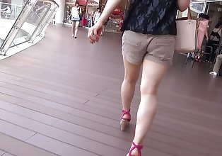 Sexy Legs Walk 012