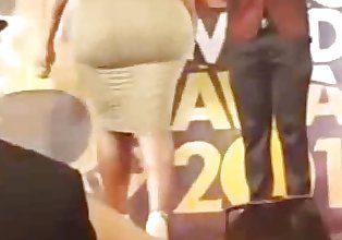 Her ass so phat she need to have alot of security!