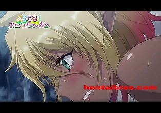 Hentai big breasts elf girl fucked until she cums