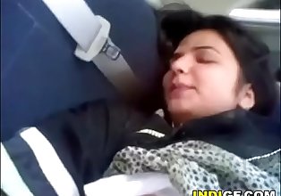 I Fucked My Busty Indian Student On The Backseat