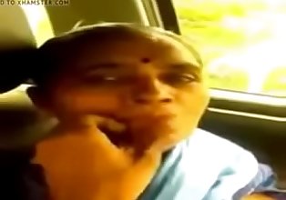 Indian maid in car - camchod.com for more