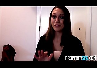 propertysex - حوصلہ افزائی حقیقی اسٹیٹ ایجنٹ استعمال کرتا ہے جنسی کرنے کے لئے حاصل نئی کلائنٹ