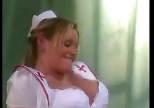 twee Hot verpleegkundigen Neuken een patiënt in de Ziekenhuis