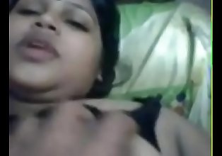 Cute desi bhabhi is horny and moaning when fucked by lover