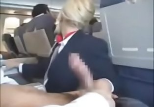 Flight attendant gives head - Callmepanty.com