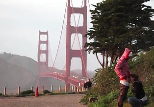 Outdoors at the Golden Gate Bridge