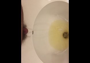 Pissing in hotel sink!