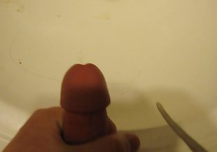 Jacking off before shower :)