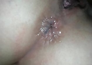 Cum dripping from my hole