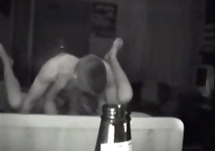 Hot chick rides, fucks and gets creamed on hidden cam