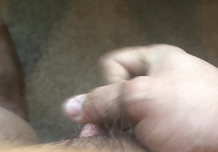 Jerking off and shooting my cum out!