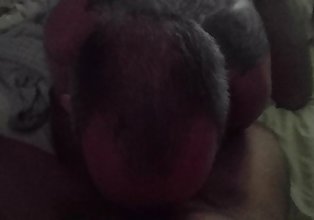 Getting my uncut cock sucked by older dady