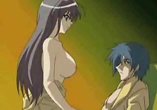 Horny Anime Couple Blowjob XXX