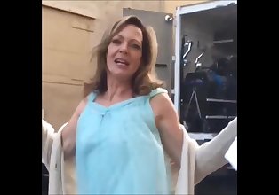 Maria weldon Azul camisola clip Parte 1