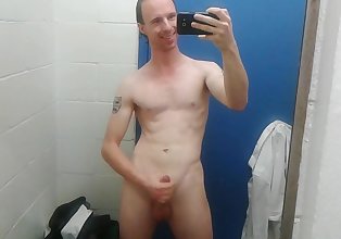 after gym shower,like me wet?(no cum)