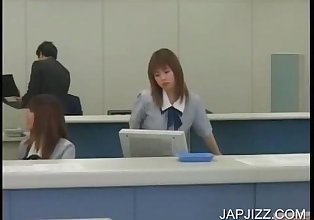 Japanese chicks show ass upskirt