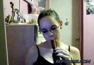 young teen for the first time webcam