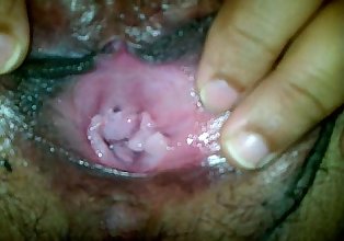 Indonesian mami show off wet pussy