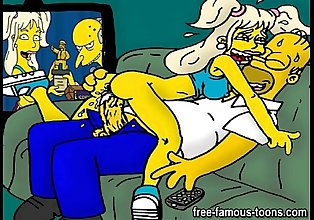 Simpsons hentai orgy