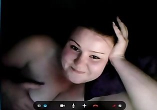 gordinha alemão se masturbando no O Skype - Tittycamnet