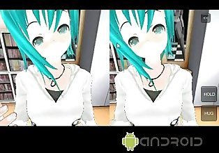 MMD ANDROID GAME miki kiss VR