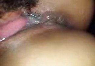 Eating my wife'_s juicy pussy.