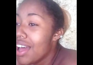 Antigua beach blow job by young teen