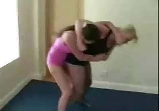 Russian catfight girlfight indoor wrestling sexfight 001
