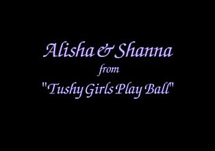 Alisha and Shanna lesbian strap on anal sex-supplied and sponsored by ADULTXTOYS.TK