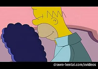 Симпсоны Хентай - Гомер трахается Мардж