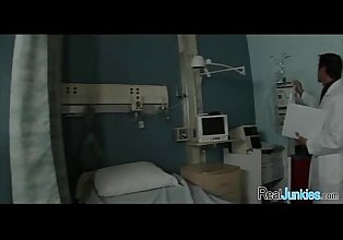 Большой синица медсестра Пиздец В Больница 025
