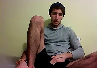 Sexy gay portuguese guys nude He touches himself through his cut-offs