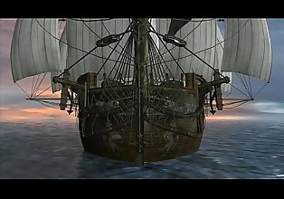 bajak laut pantat besar